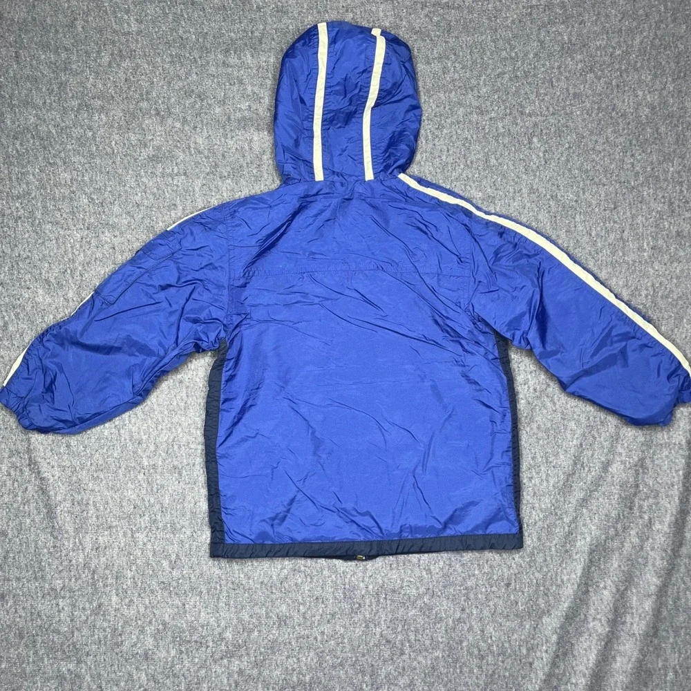 OshKosh Bgosh Boys Blue 3-in-1 System Jacket Fleece Liner Hooded Size L 7